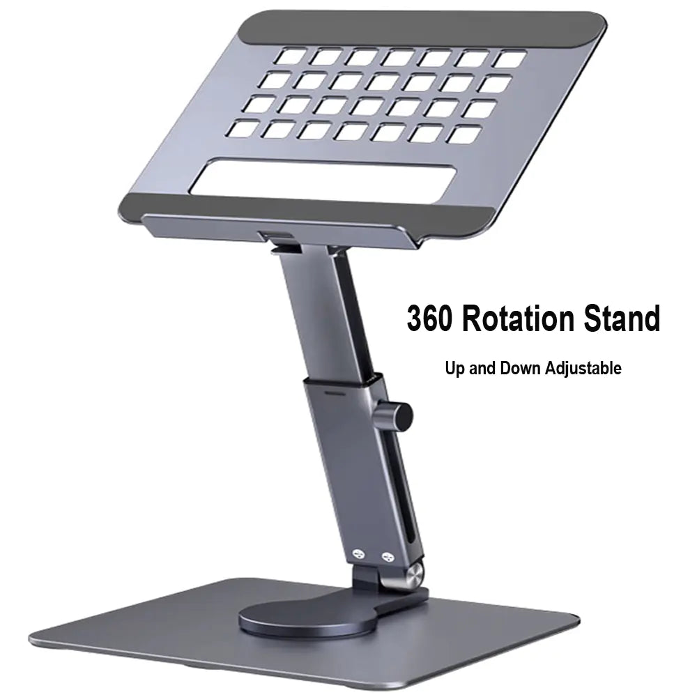 360° Swivel Desktop Stand for Xiaomi Tablets & Laptops Adjustable & Sturdy