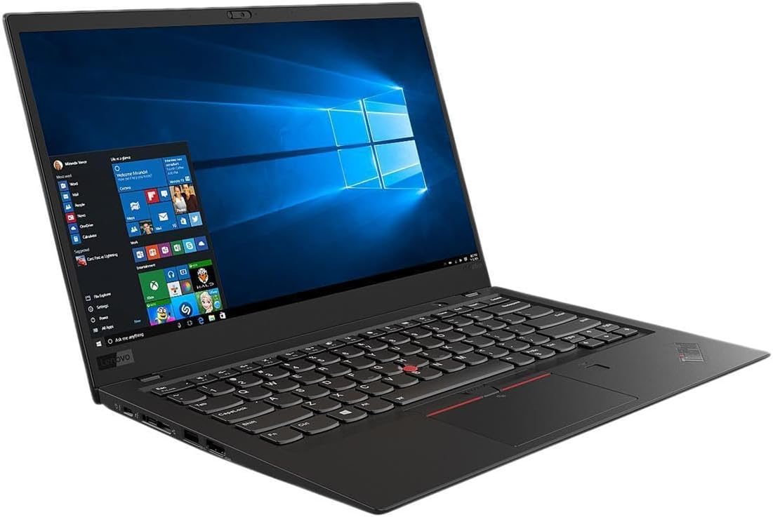 (Refurbished) Lenovo ThinkPad X1 Carbon 6th 14.0" FHD Laptop Computer, Core i7-8350U, 16GB DDR4 RAM, 512GB SSD, Backlit Keyboard, Fingerprint Reader, HDMI, Thunderbolt 3, Windows 11 Pro