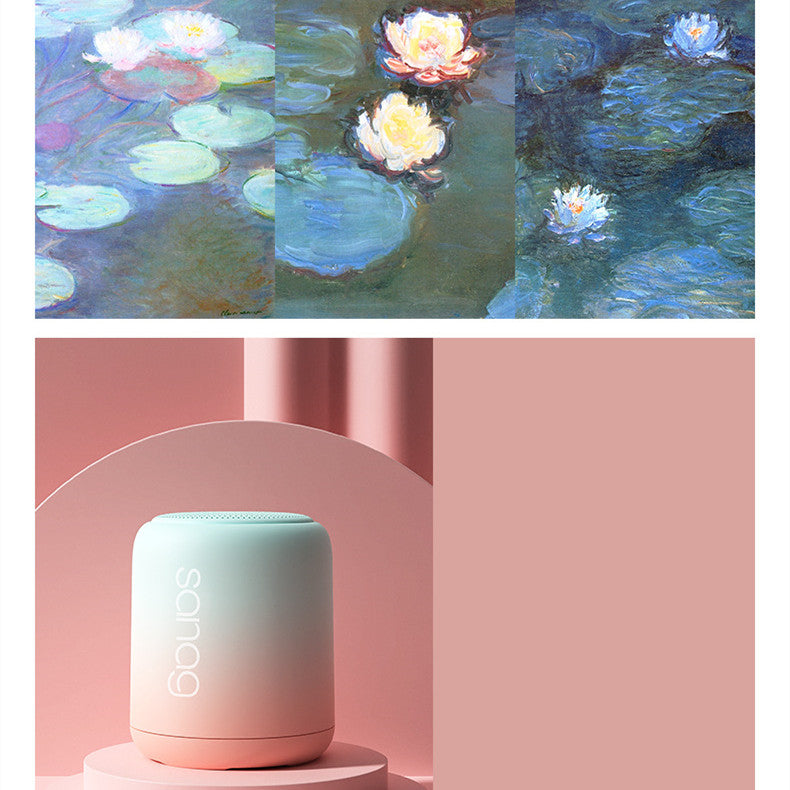 Multicolor Wireless Bluetooth Speaker | Portable Trendy Gift with LED Lights