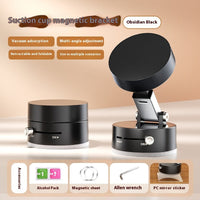 Foldable Magnetic Car Phone Holder | Suction Cup Mount for Hands-Free Smartphone Navigation