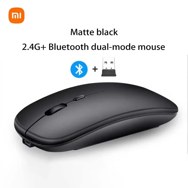 Xiaomi MIJIA Dual-Mode Wireless Mouse | Rechargeable, Portable & Silent for Work & Travel