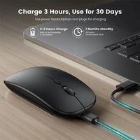 Xiaomi MIJIA Dual-Mode Wireless Mouse | Rechargeable, Portable & Silent for Work & Travel